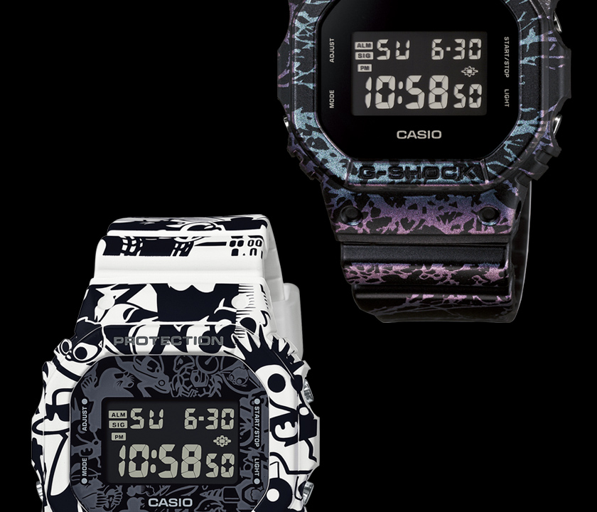 Images of painting and printing techniques