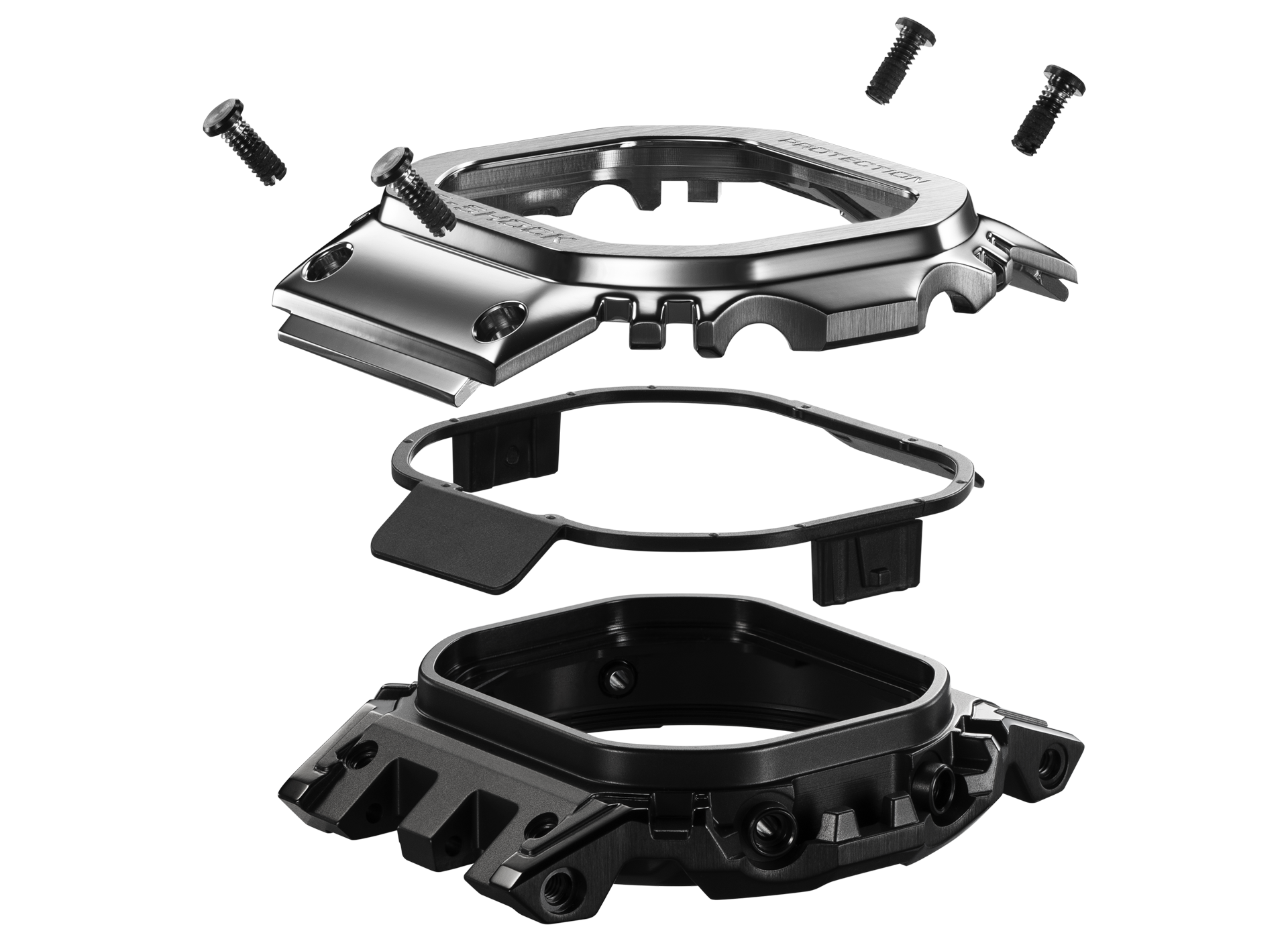 Image of the GMW-BZ5000D-1's full metal shock-resistant structure