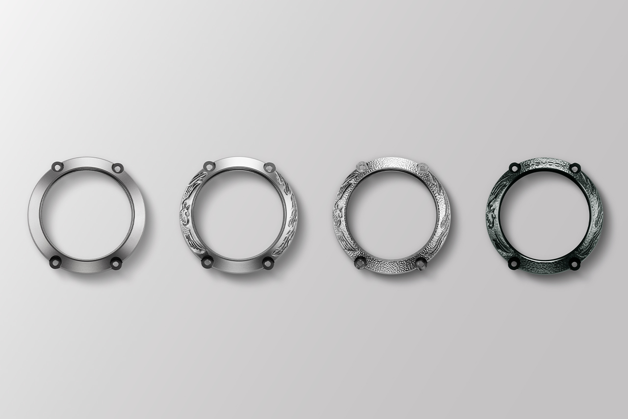 Photo of the bezel process for the MRG-B2000KT